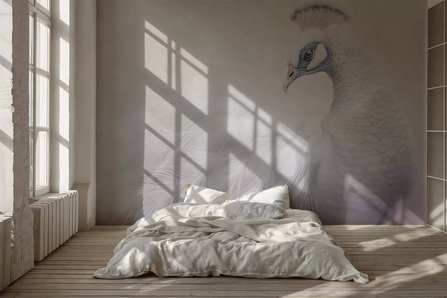 wall murals Peacock w03899