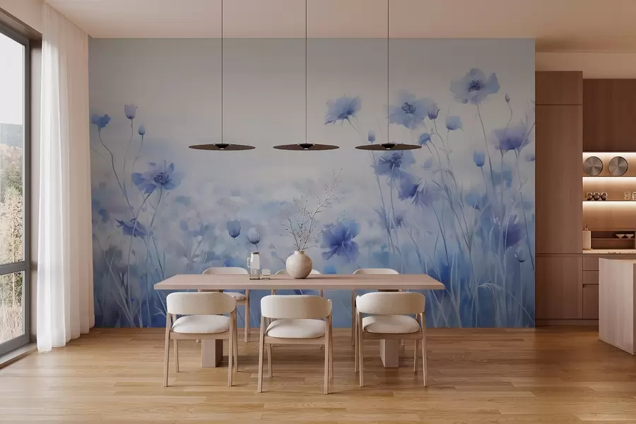 wall murals Wild flowers imitation painting w03902