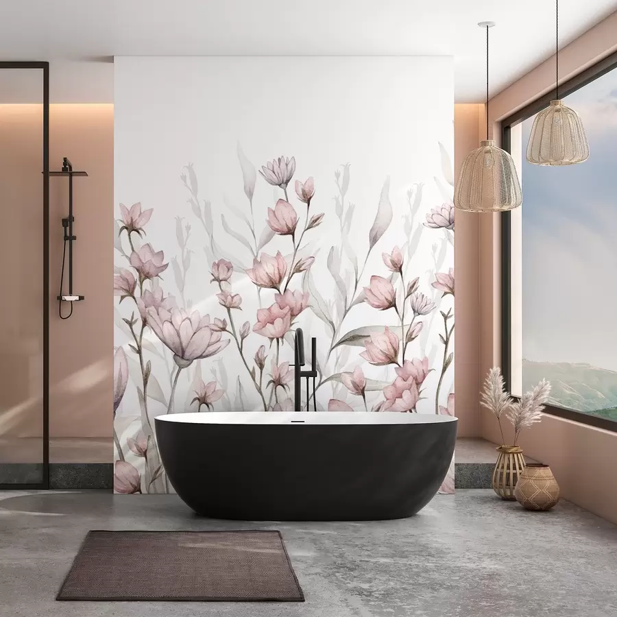 wall murals Wild flowers w03907