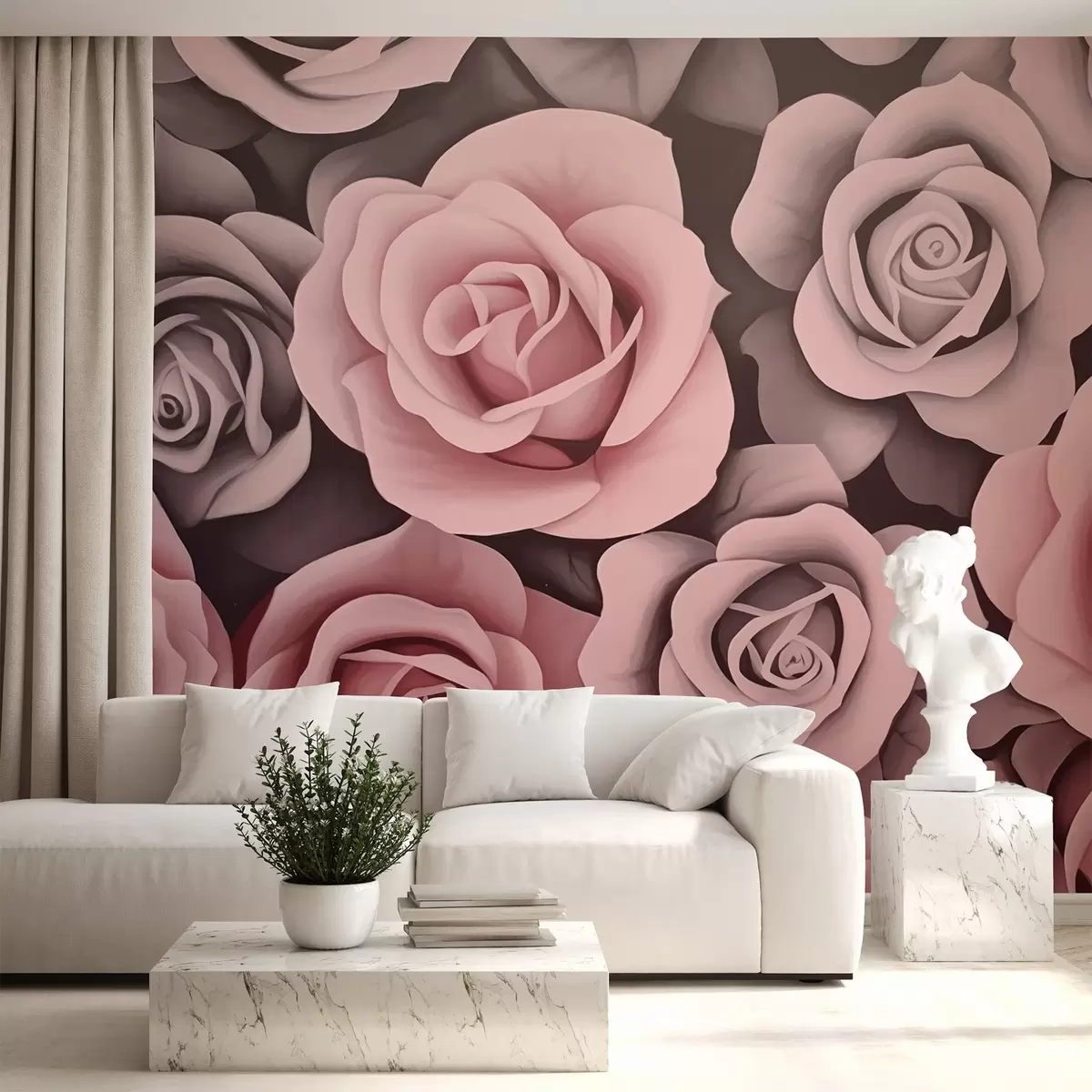 wall murals Roses w03893