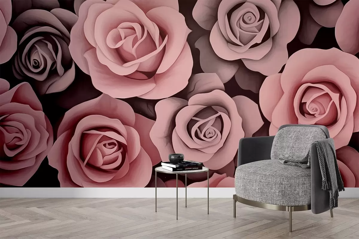 wall murals Roses w03893