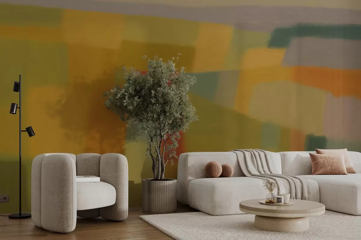 wall murals Abstract landscape w03966