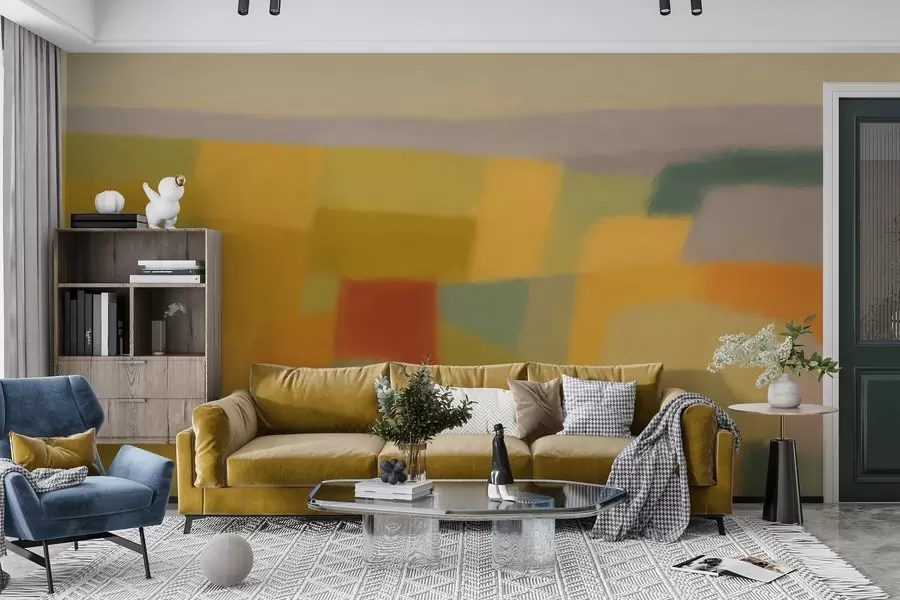 wall murals Abstract landscape w03966