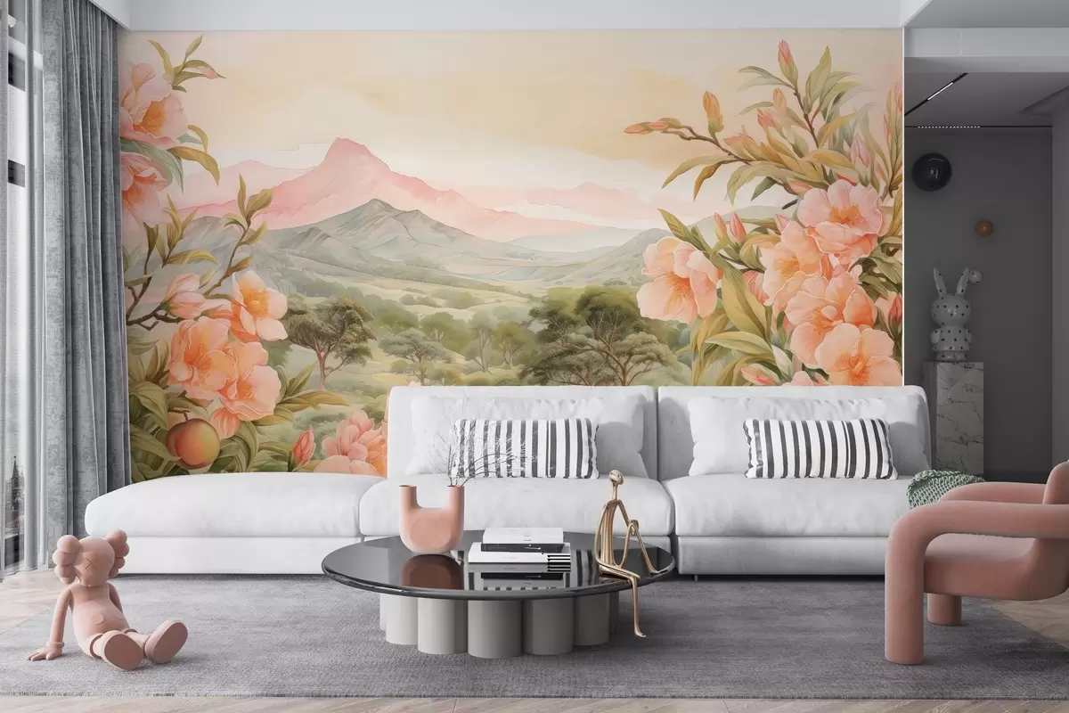 wall murals Mountain view w03967