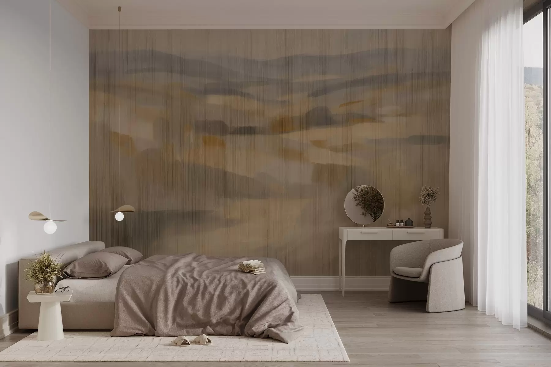 wall murals Fantasy fields w03970v1