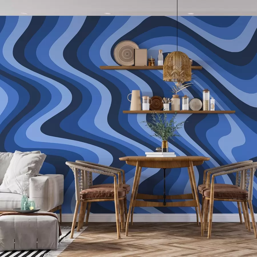 wall murals Magical waves w03971v1