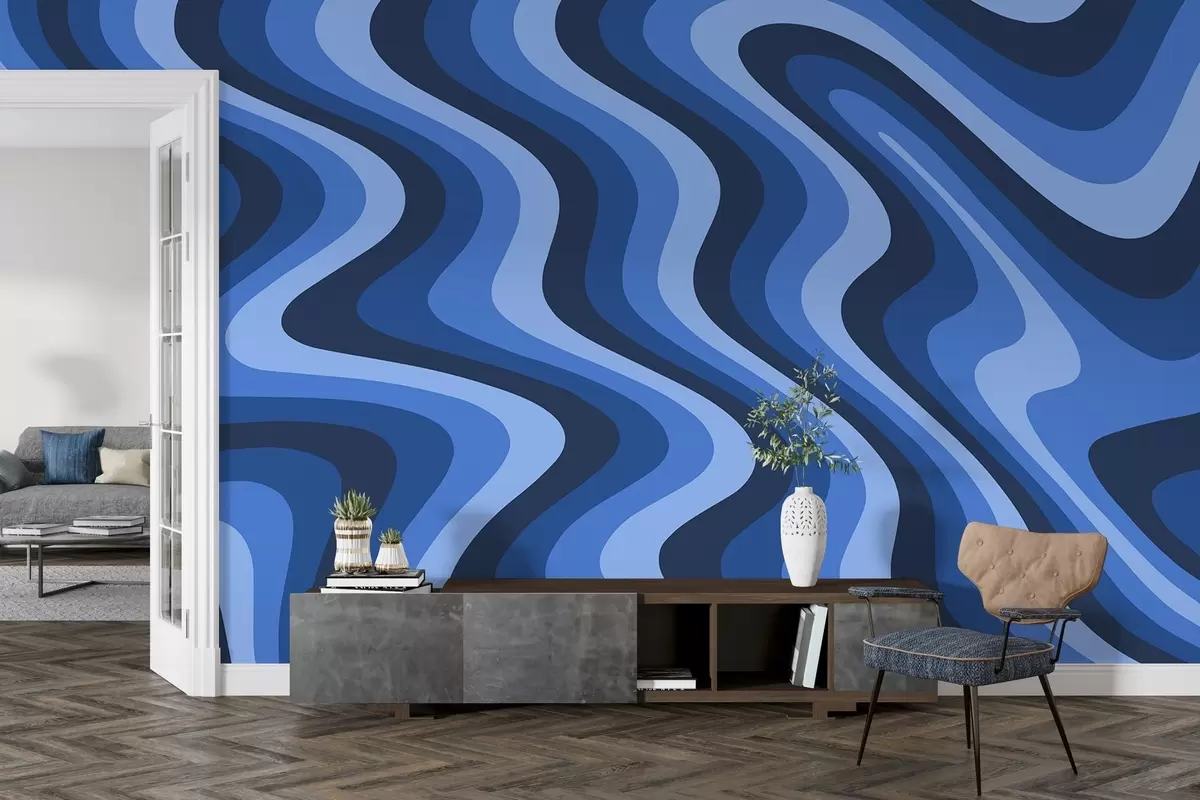 wall murals Magical waves w03971v1