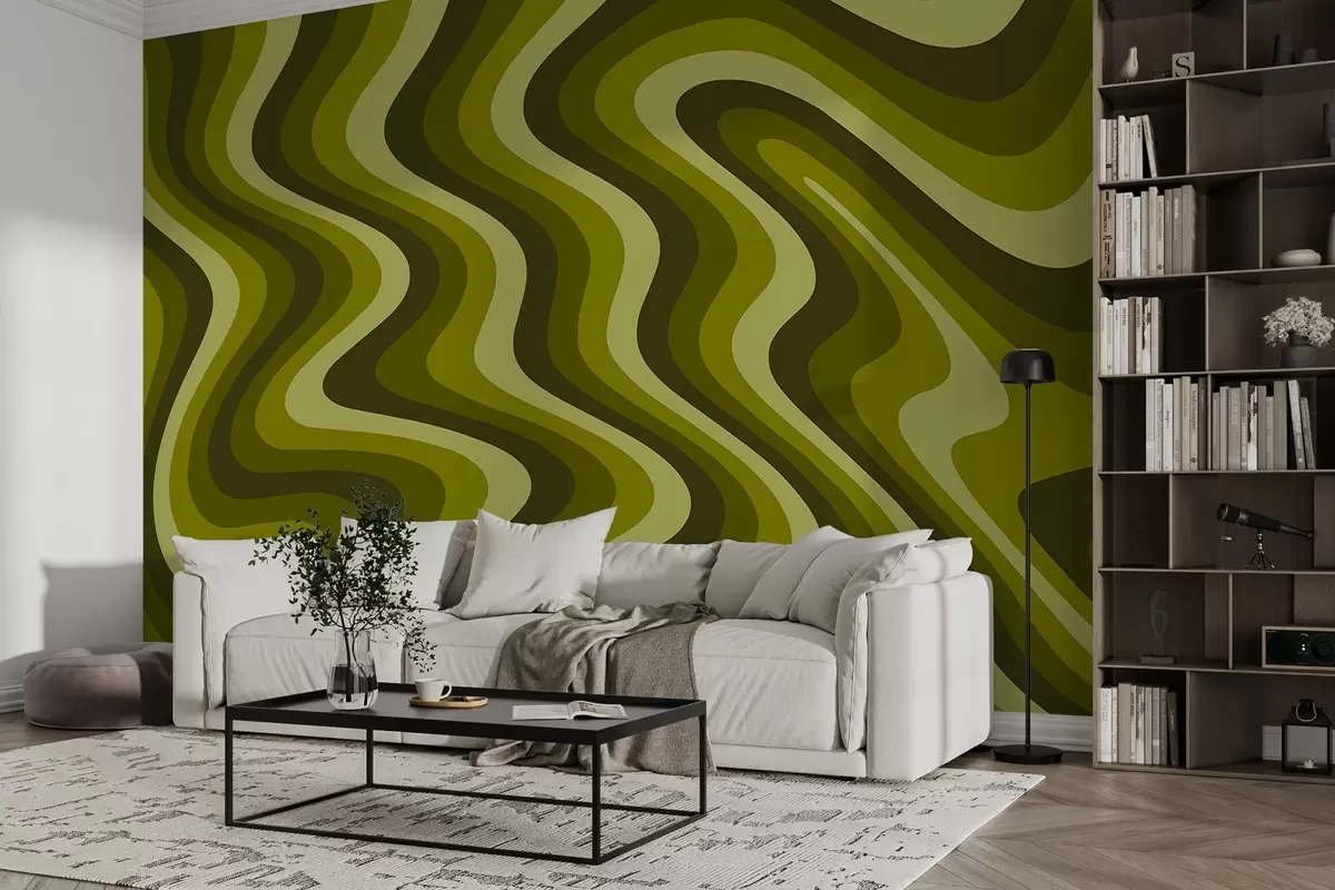 wall murals Magical waves w03971v2