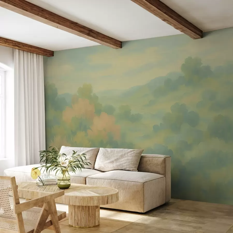 wall murals Delicate field w03977