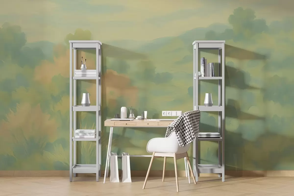 wall murals Delicate field w03977