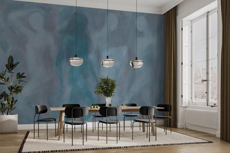 wall murals Abstract silhouettes w03982v1