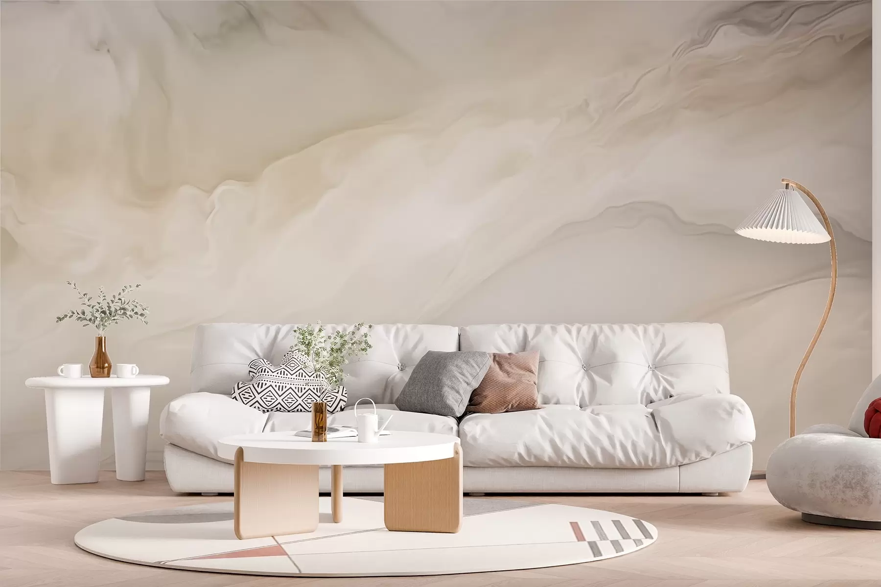 wall murals Light waves w03922