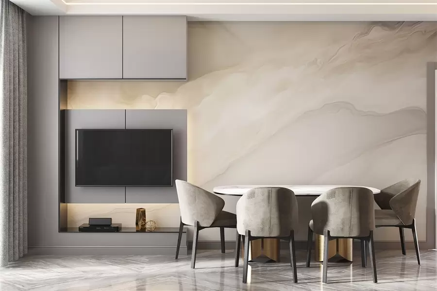 wall murals Light waves w03922