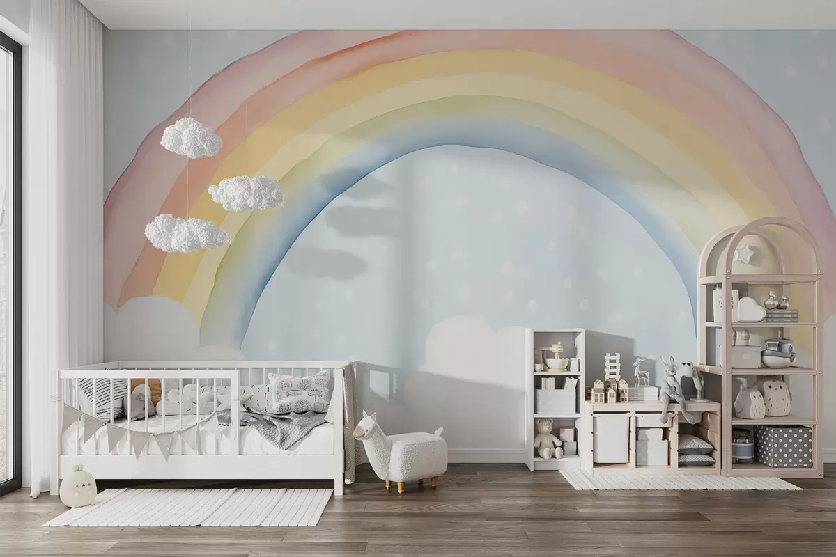 wall murals Rainbow w03924