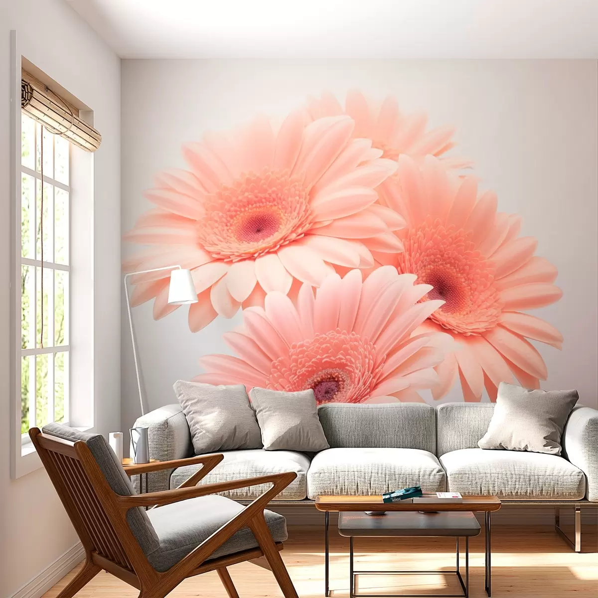 wall murals Gerberas w03929v2