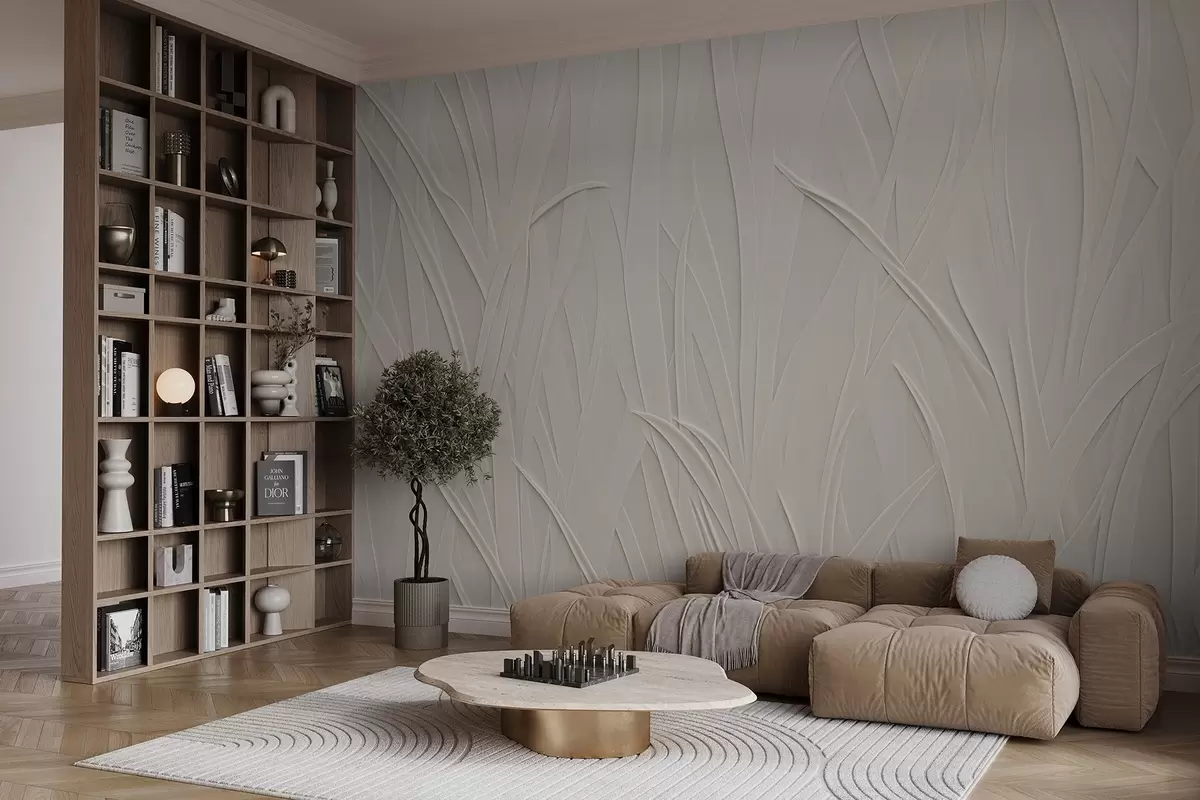 wall murals Curved lines w03985