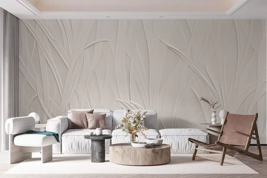 wall murals Curved lines w03985