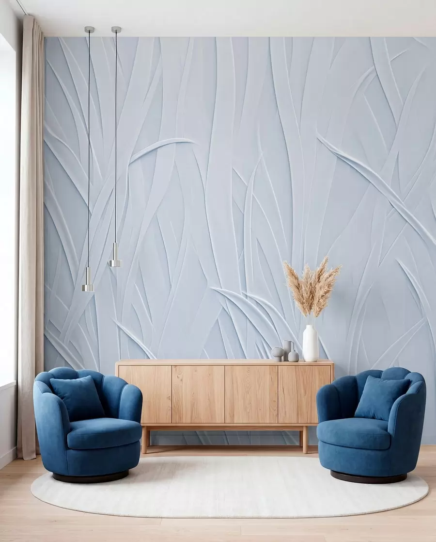 wall murals Curved lines w03985v1