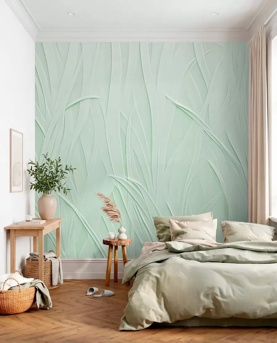 wall murals Curved lines w03985v2