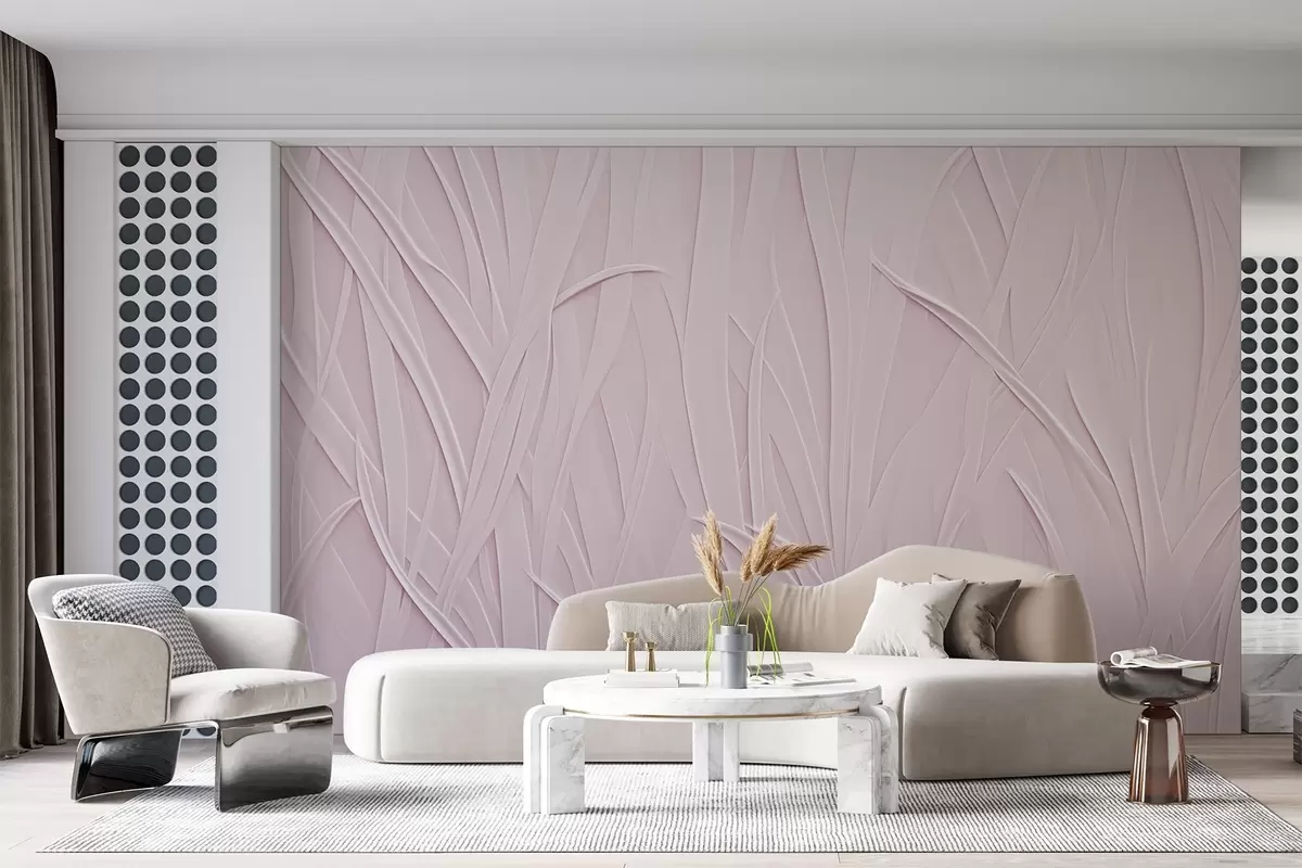 wall murals Curved lines w03985v3