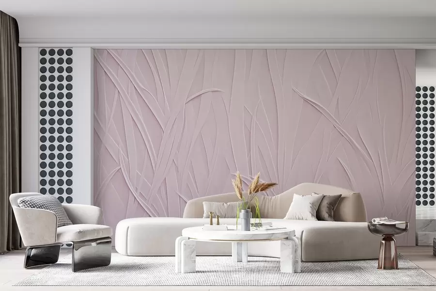 wall murals Curved lines w03985v3