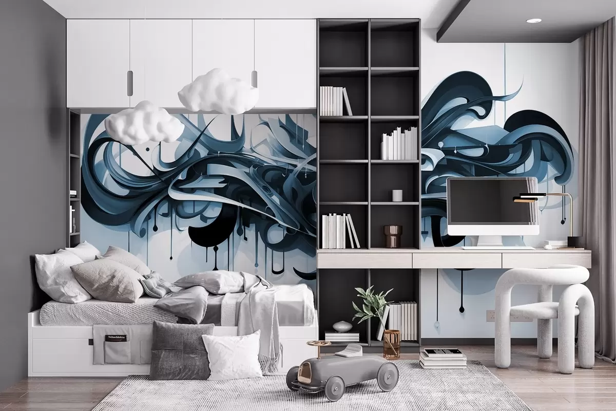 wall murals Graphic composition w04038v2
