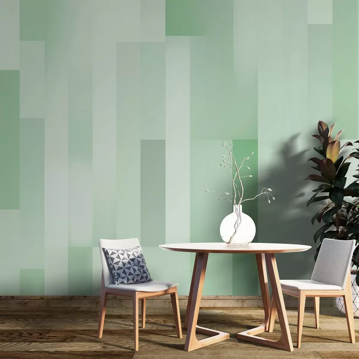 wall murals Abstract rectangles w04023v3