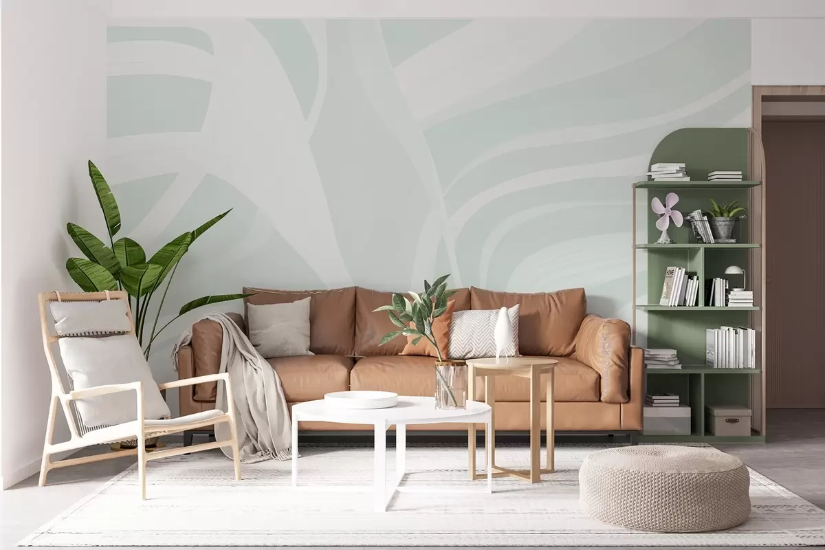 wall murals Soft lines w04041v2