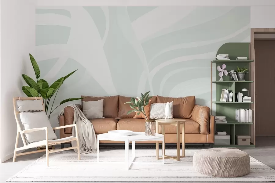 wall murals Soft lines w04041v2