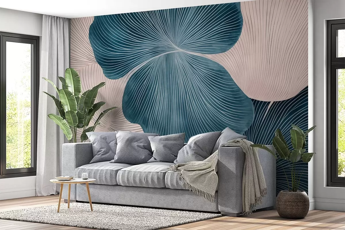wall murals Smooth patterns w04042