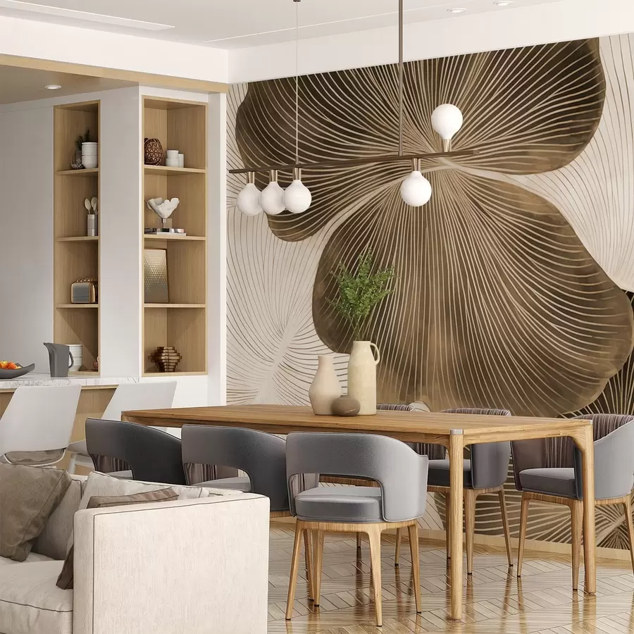 wall murals Smooth patterns w04042v1