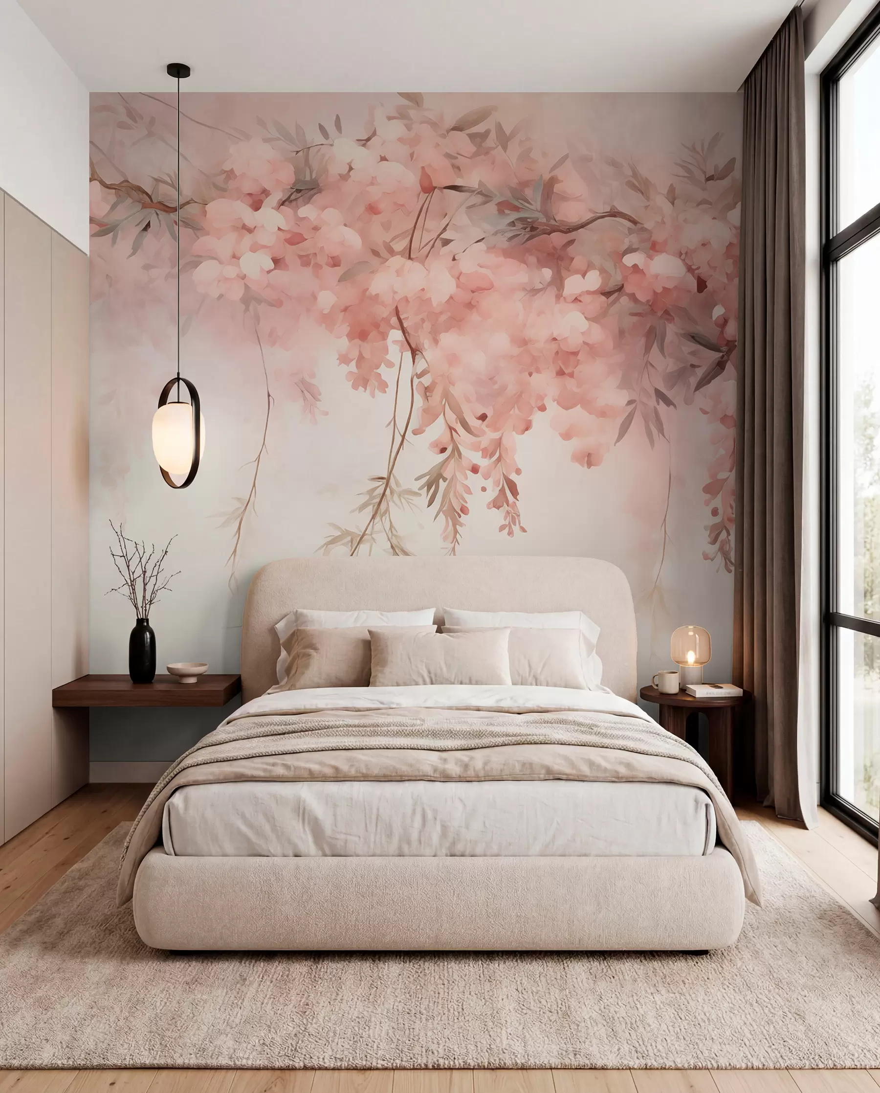 wall murals Spring branch w09172