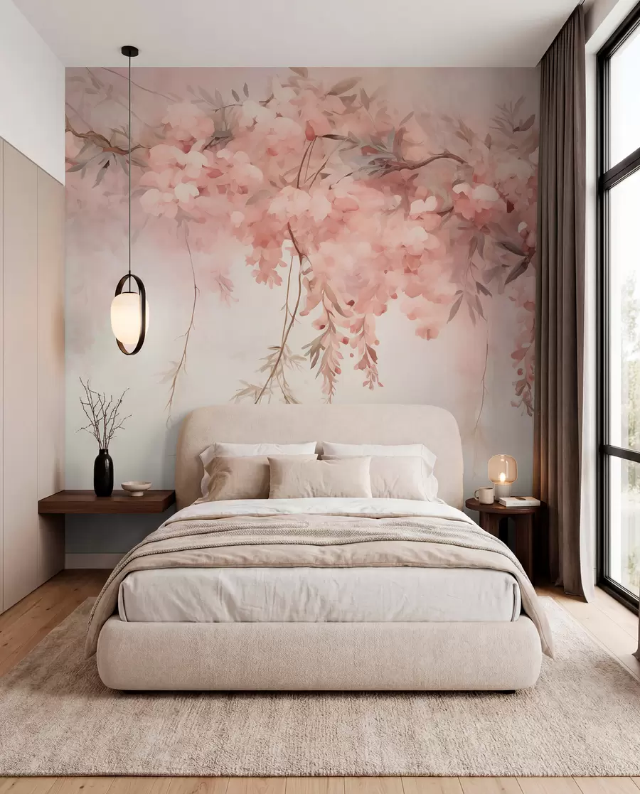 wall murals Spring branch w09172