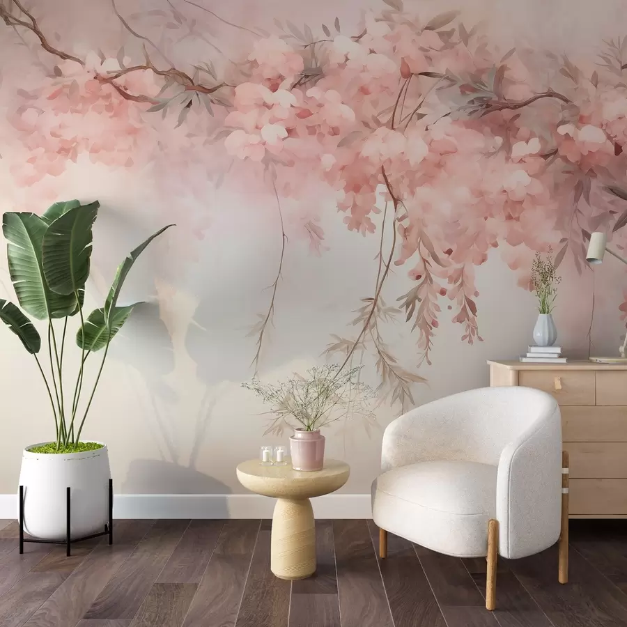 wall murals Spring branch w09172