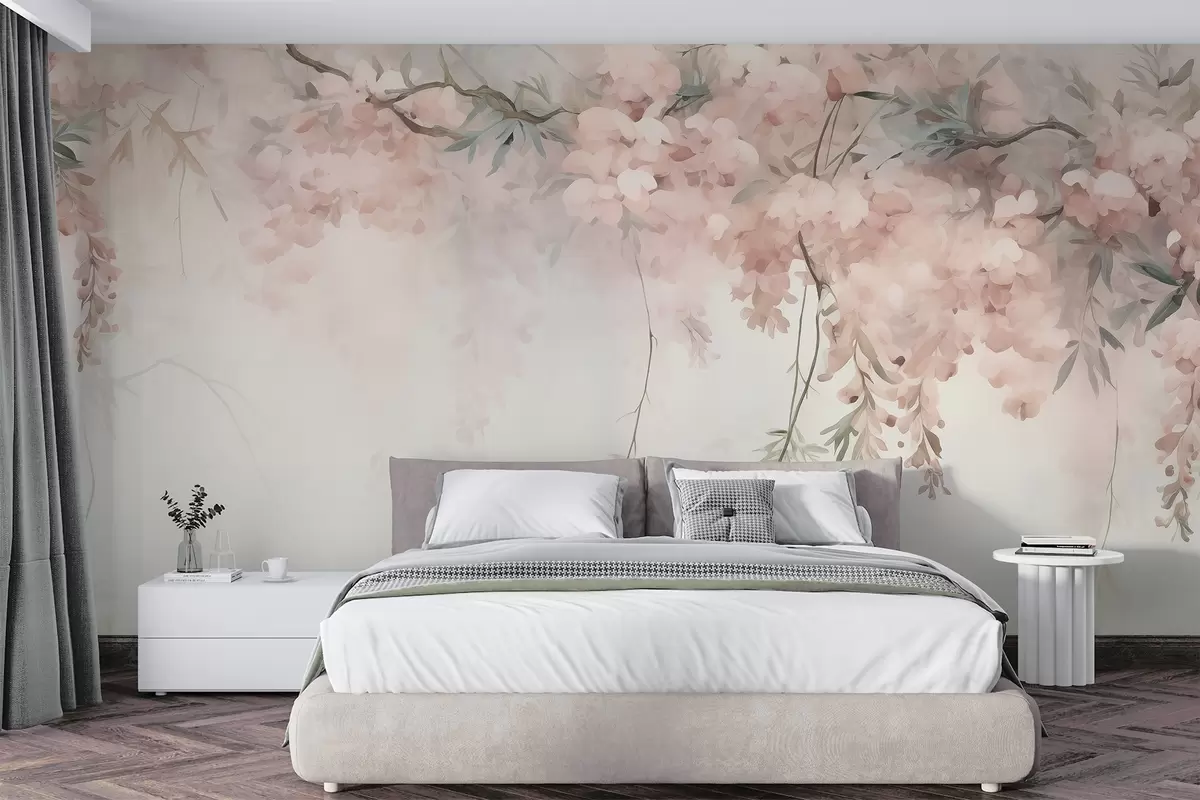 wall murals Spring branch w09172v1