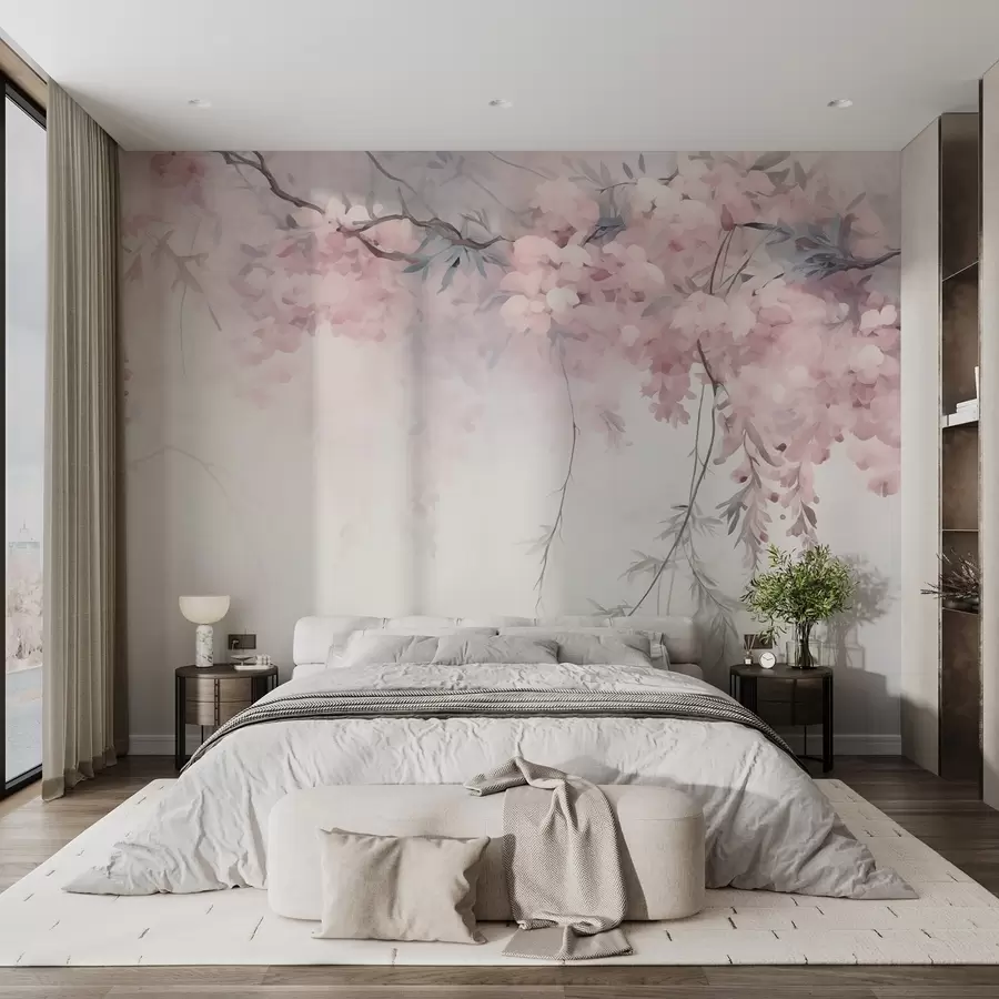 wall murals Spring branch w09172v2