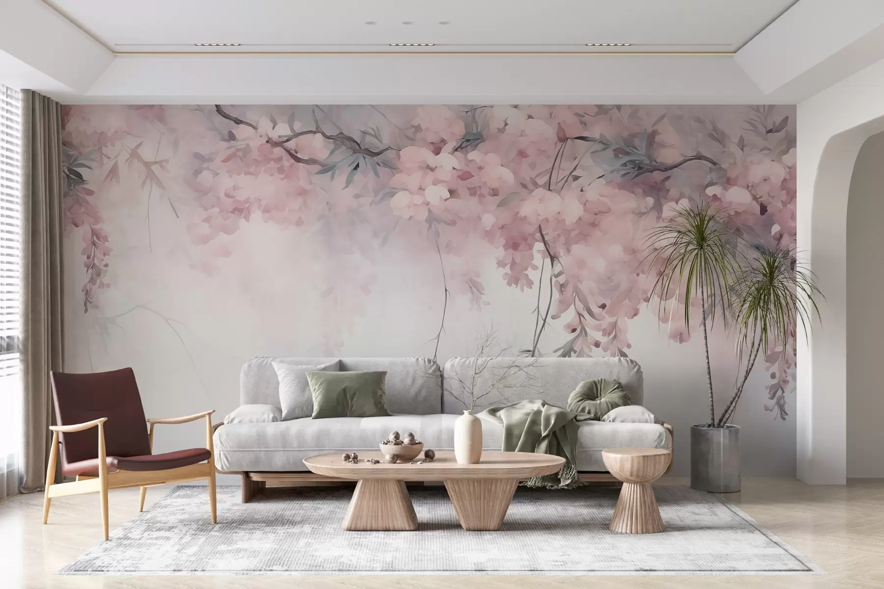 wall murals Spring branch w09172v2