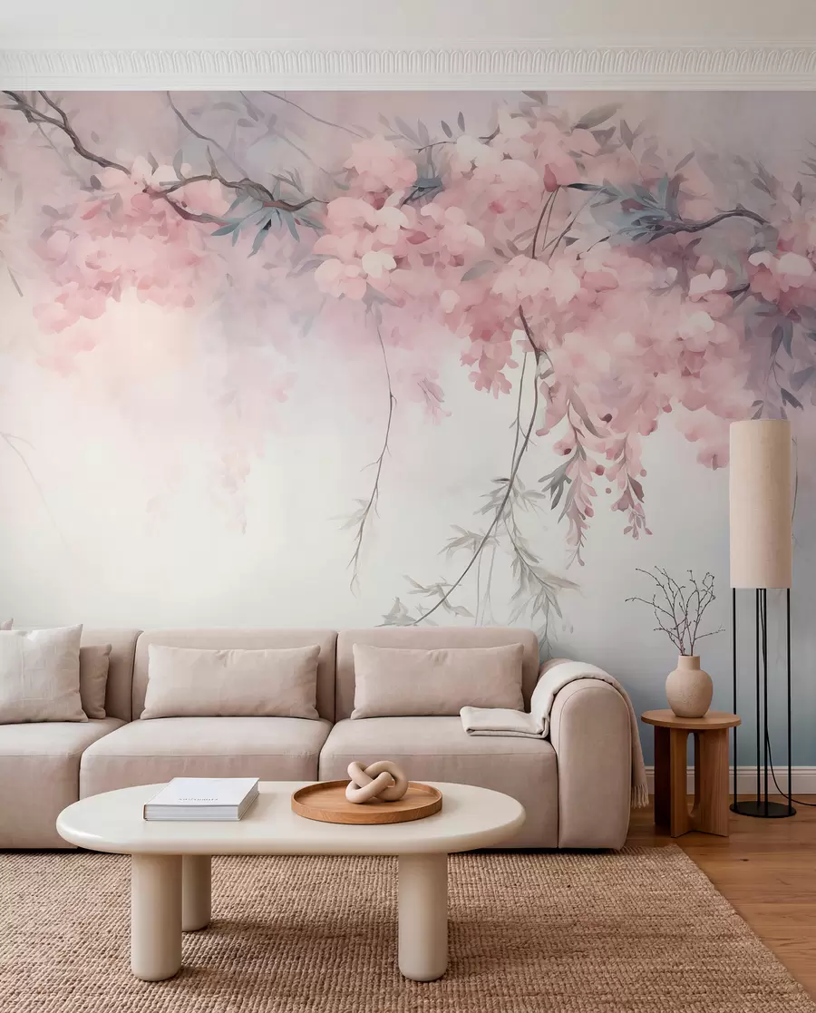 wall murals Spring branch w09172v2