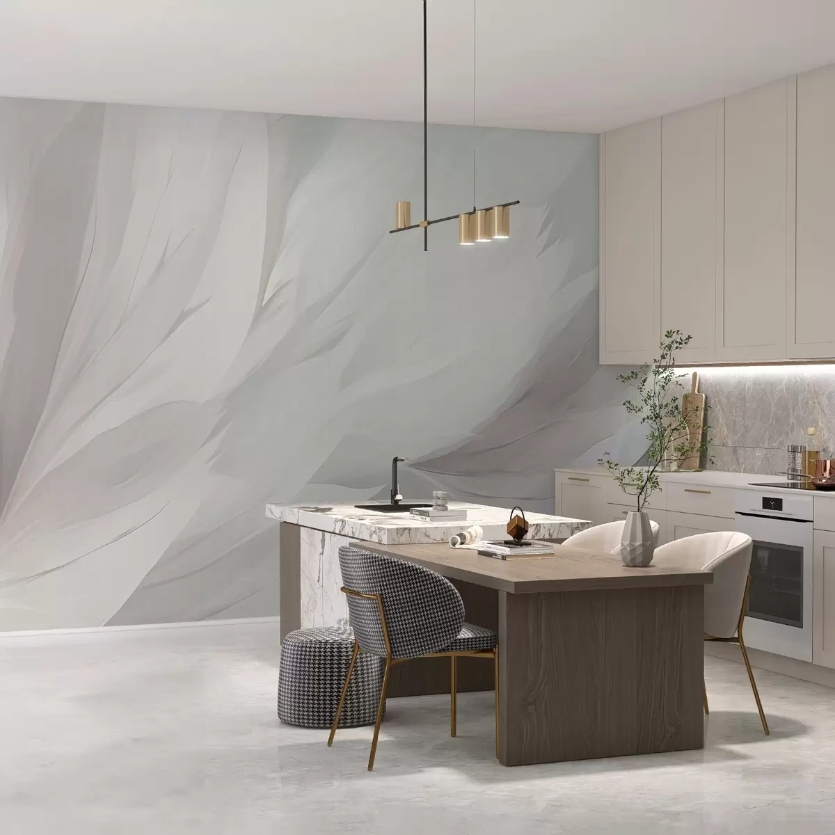 wall murals Airy texture w09174v2