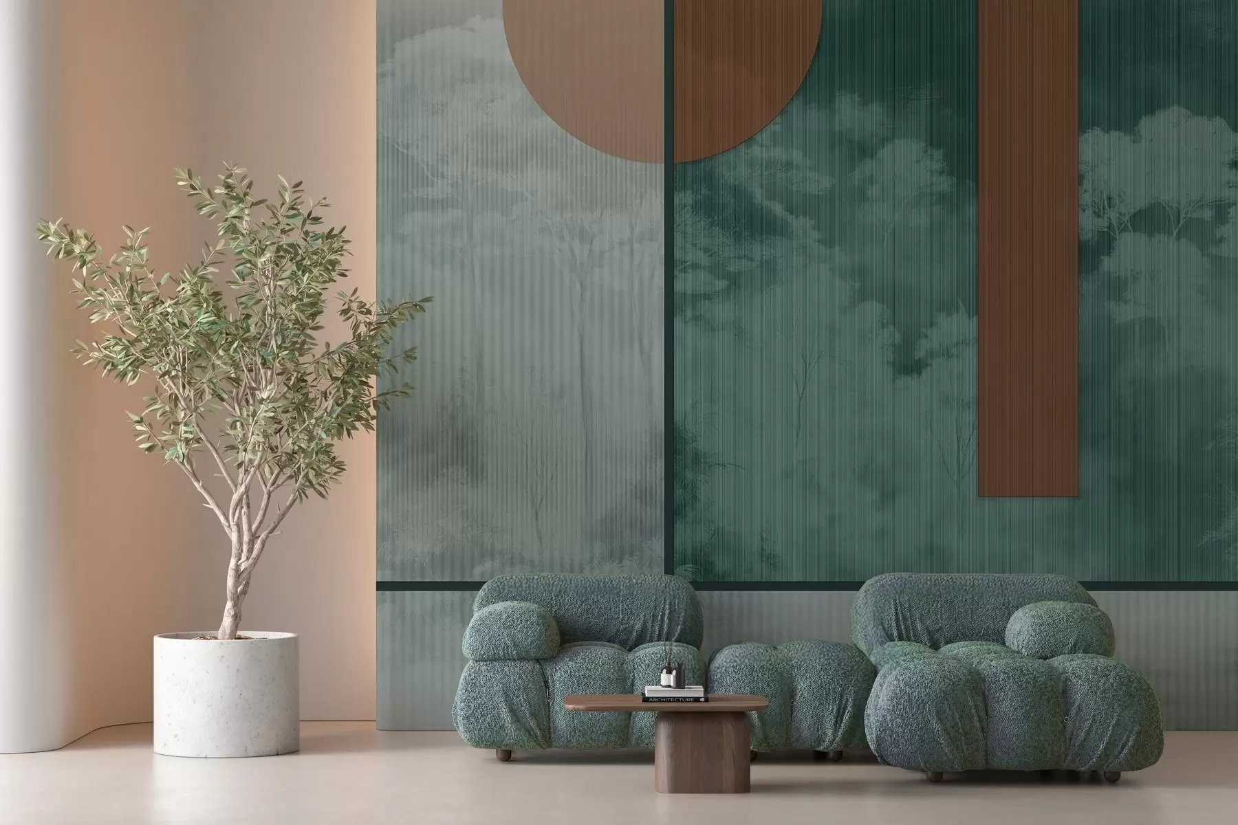 wall murals Florellium w04090v2