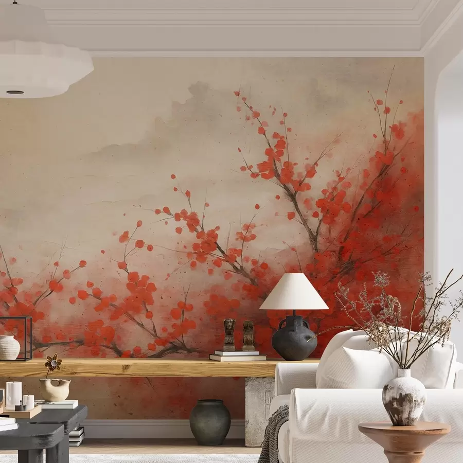 wall murals Sanderia w04093