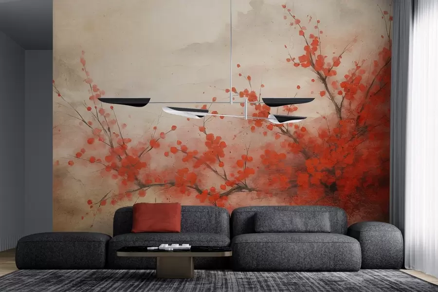 wall murals Sanderia w04093