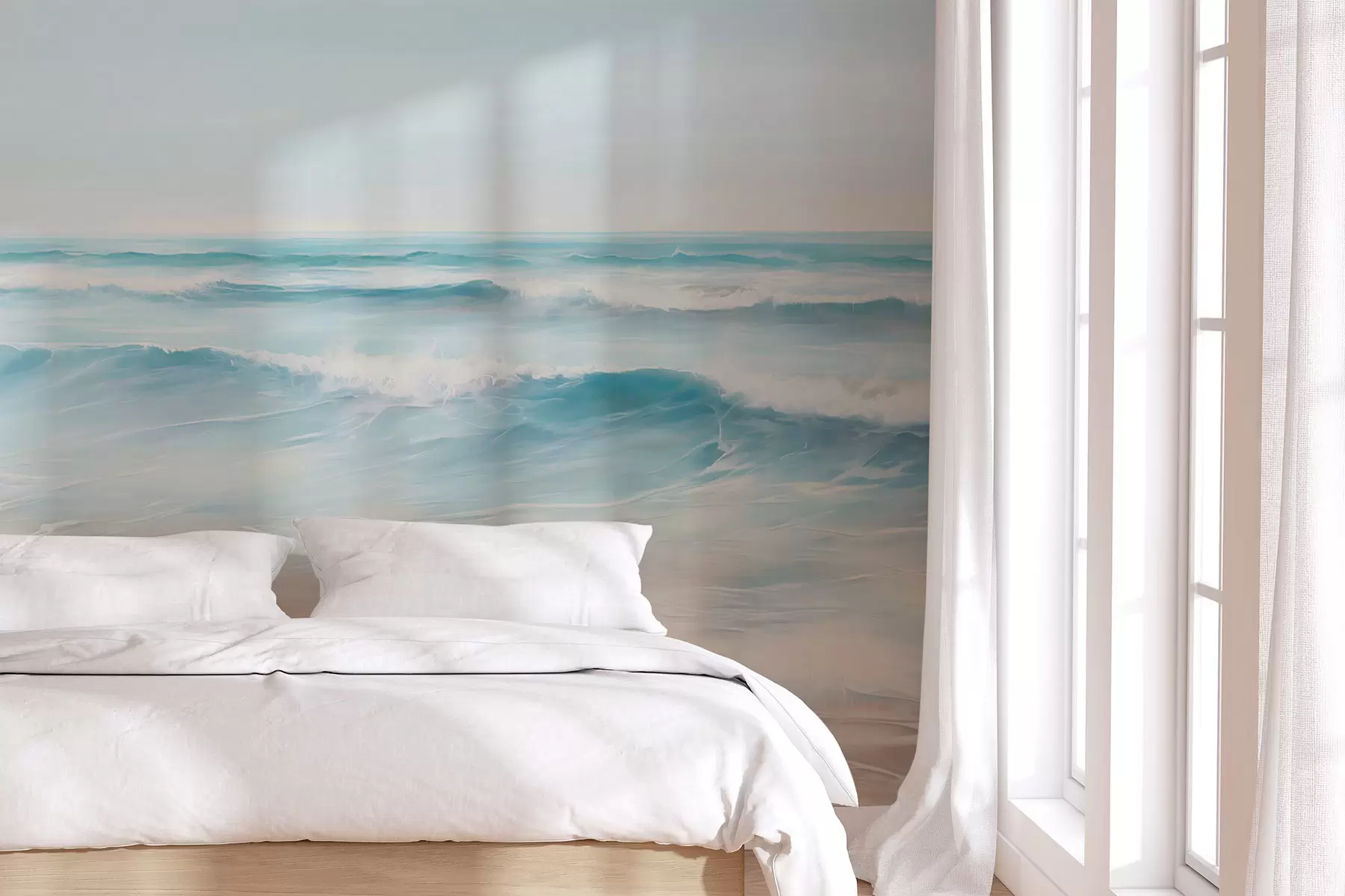wall murals Seascape imitation painting w04103