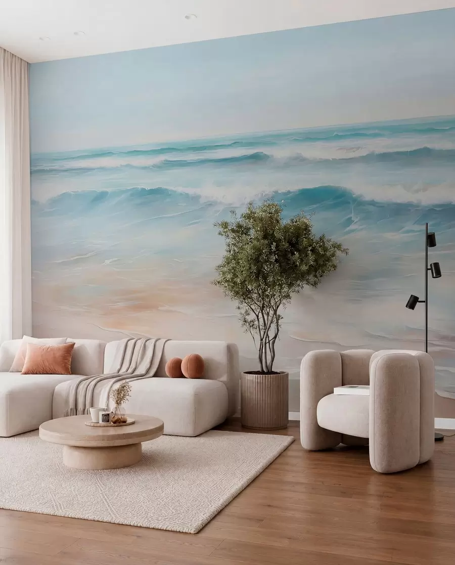 wall murals Seascape imitation painting w04103