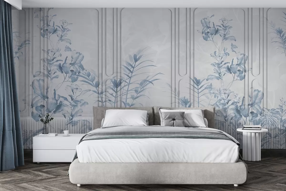 wall murals Plants on panels w04133v1