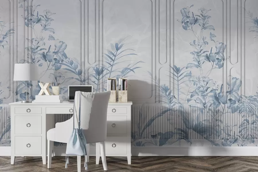wall murals Plants on panels w04133v1