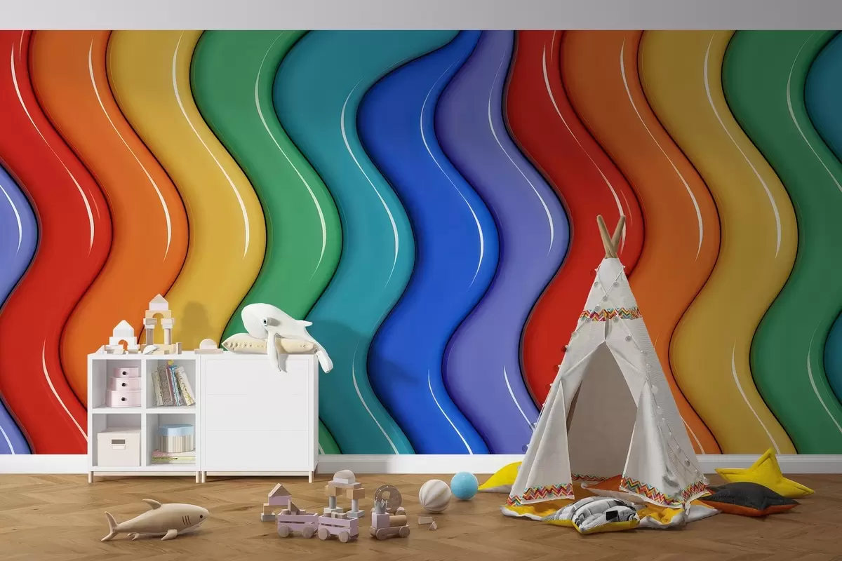 wall murals Rainbow w04135