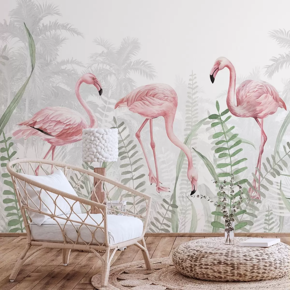 wall murals Flamingo w04122v1