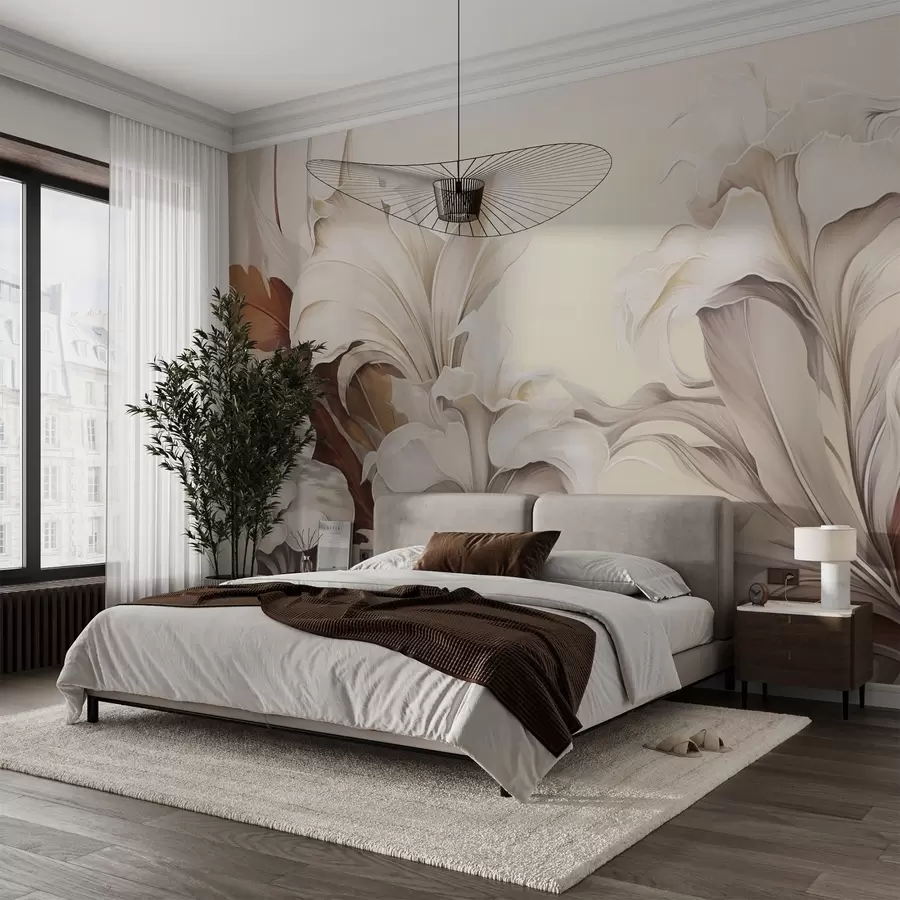 wall murals Fantasy lilies w04162