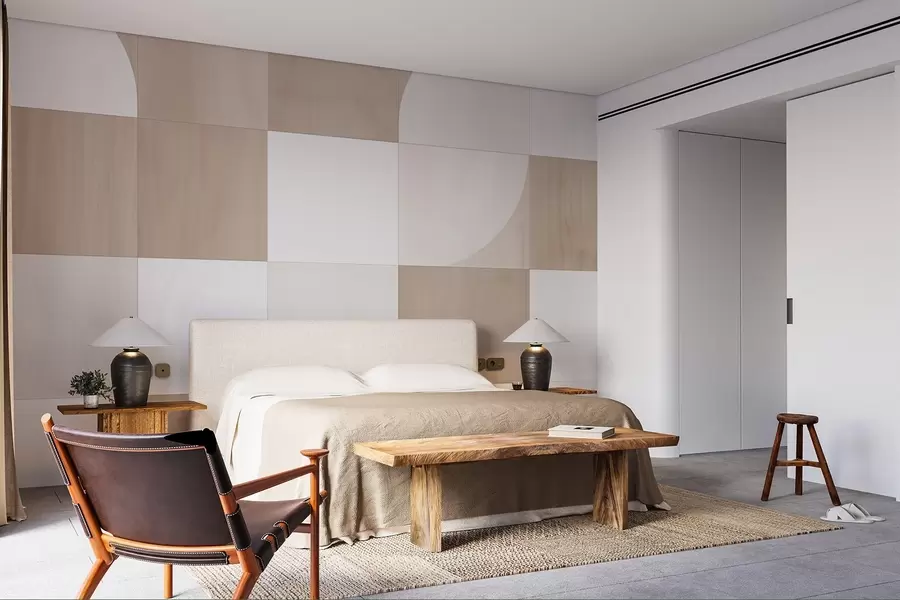 wall murals Geometric shapes w04179